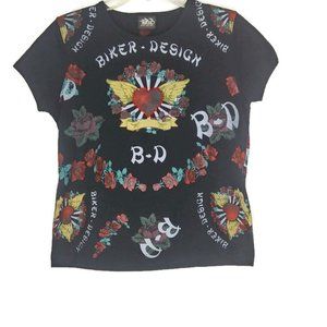 Biker Designs All Over Print Moto Tee